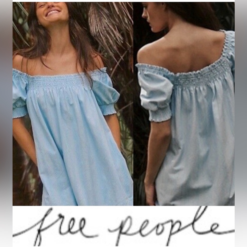 Gorgeous, Free People Mila babydoll mini dress❤️